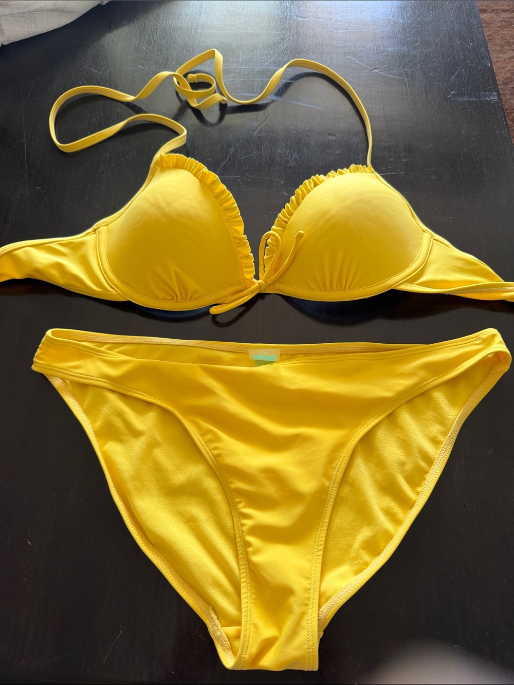 Sand Castle Yellow bikini XL